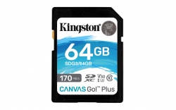 Memoria SD Kingston Technology CANVAS GO! PLUS